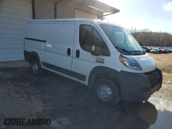 2018 Ram ProMaster Cargo with VIN 3C6TRVAG0JE154204, listed as a Copart auction lot 87976355 with 182,331 mi miles and Clean Title. Bid and sale history available at DreamBid. Image 4.