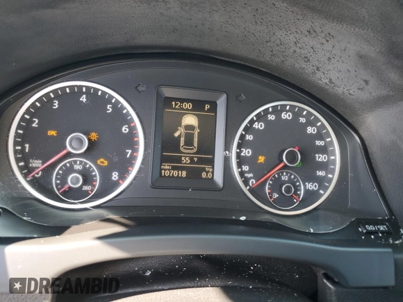 2012 Volkswagen Tiguan S z VIN WVGBV7AX3CW088330, wystawiony jako Copart lot #76722704 z przebiegiem 107 018 mil mil oraz Nie do naprawy • Non repairable. Historia ofert i sprzedaży dostępna na DreamBid. Obrazek 9.