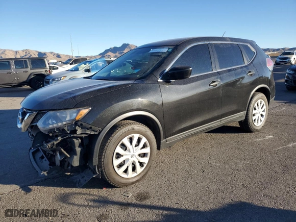 2016 Nissan Rogue SV with VIN KNMAT2MTXGP683578, listed as a Copart auction lot 76148104 with 120,928 mi miles and Salvage Title. Bid and sale history available at carsss.com. Image 1.