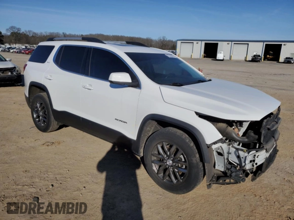 2017 GMC Acadia SLT with VIN 1GKKNMLA2HZ272549, listed as a Copart auction lot 87249404 with 96,730 mi miles and Salvage Title. Bid and sale history available at carsss.com. Image 4.
