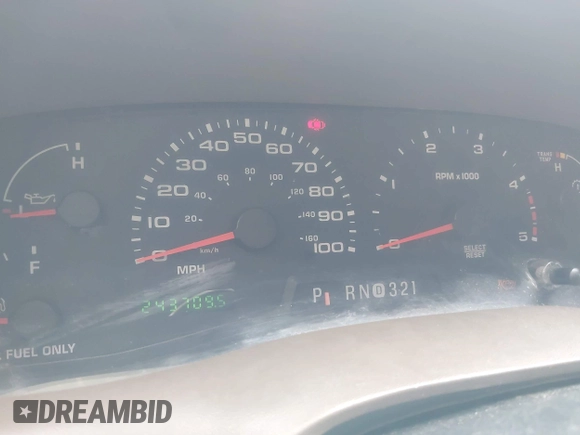 2003 Ford F-250 XL with VIN 1FTNX21P33ED64526, listed as a IAAI auction lot 42080702 with 243,709 mi miles and . Bid and sale history available at DreamBid. Image 7.