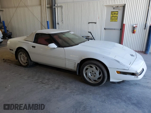 1994 Chevrolet Corvette z VIN 1G1YY32P5R5111448, wystawiony jako Copart lot #41581755 z przebiegiem 65 031 mil mil oraz Szkoda całkowita • Salvage title. Historia ofert i sprzedaży dostępna na DreamBid. Obrazek 4.