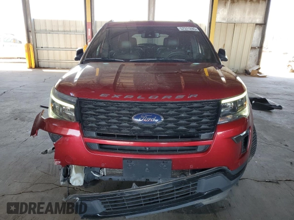 2018 Ford Explorer Sport z VIN 1FM5K8GT3JGC00616, wystawiony jako Copart lot #57311245 z przebiegiem 79 228 mil mil oraz Szkoda całkowita • Salvage title. Historia ofert i sprzedaży dostępna na DreamBid. Obrazek 5.