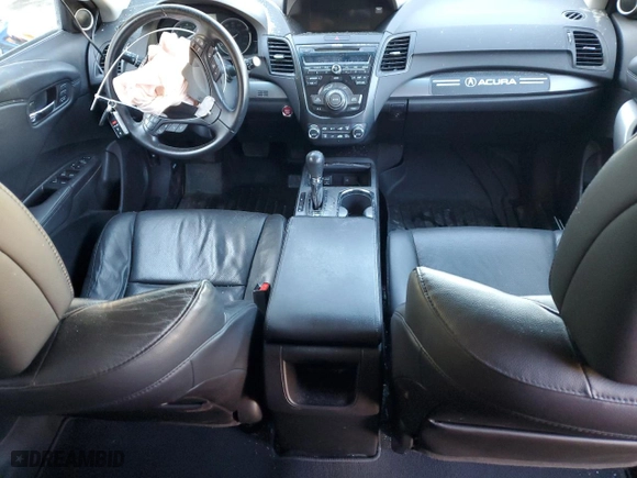 2015 Acura RDX Tech Pkg with VIN 5J8TB4H55FL008084, listed as a Copart auction lot 48112425 with 133,383 mi miles and Salvage Title. Bid and sale history available at carsss.com. Image 8.