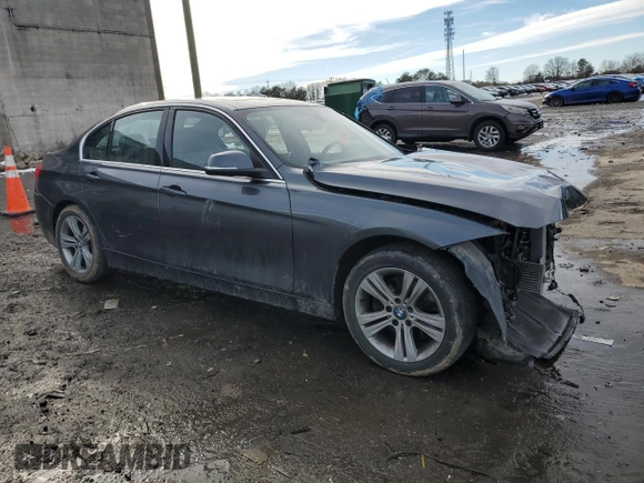 2017 BMW 3 Series 330e iPerformance with VIN WBA8E1C52HK479861, listed as a Copart auction lot 44514865 with 73,164 mi miles and Salvage Title. Bid and sale history available at carsss.com. Image 4.