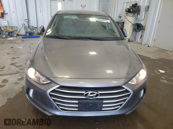 2018 Hyundai Elantra SEL with VIN 5NPD84LF4JH321822, listed as a Copart auction lot 56046775 with 106,009 mi miles and Clean Title. Bid and sale history available at DreamBid. Image 5.