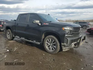 2021 Chevrolet Silverado 1500 RST with VIN 1GCUYEEL8MZ225519, listed as a Copart auction lot 43184385 with 71,378 mi miles and Salvage Title. Bid and sale history available at carsss.com. Image 4.