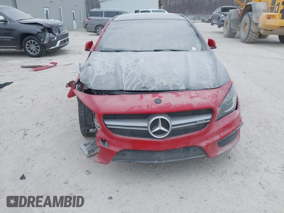 2015 Mercedes-Benz CLA 45 AMG with VIN WDDSJ5CB2FN176601, listed as a IAAI auction lot 41244154 with 129,061 mi miles and . Bid and sale history available at DreamBid. Image 6.