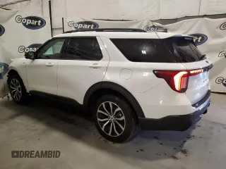 2025 Ford Explorer ST-Line z VIN 1FMUK8KH4SGB53287, wystawiony jako Copart lot #59285225 z przebiegiem 9 118 mil mil oraz Czysty tytuł • Clean title. Historia ofert i sprzedaży dostępna na DreamBid. Obrazek 2.