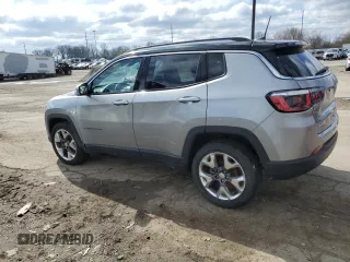2020 Jeep Compass High Altitude с VIN 3C4NJDCB1LT128083, выставлен на аукционе Copart как лот 52598055 с пробегом 46 390 миль миль и Списание • Salvage title. История ставок и продаж доступна на DreamBid. Изображение 2.