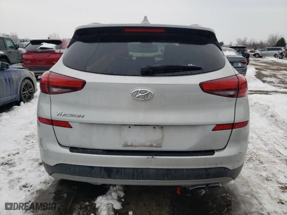 2020 Hyundai Tucson Sport with VIN KM8J33AL4LU261632, listed as a Copart auction lot 42727805 with 55,463 mi miles and Clean Title. Bid and sale history available at carsss.com. Image 6.