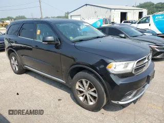 2016 Dodge Durango Limited with VIN 1C4RDJDG9GC301822, listed as a Copart auction lot 66530145 with 189,397 mi miles and Clean title. Bid and sale history available at DreamBid. Image 4.