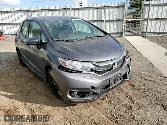 2018 Honda Fit Sport with VIN 3HGGK5G69JM705041, listed as a Copart auction lot 71879954 with 87,783 mi miles and Salvage Title. Bid and sale history available at DreamBid. Image 11.