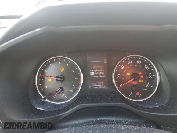 2022 Toyota RAV4 LE with VIN 2T3K1RFV2NW229327, listed as a Copart auction lot 64043405 with 18,161 mi miles and Salvage title. Bid and sale history available at DreamBid. Image 9.