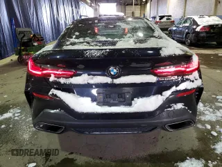 2020 BMW 8 Series M850i xDrive with VIN WBABC4C02LCE12605, listed as a Copart auction lot 38272784 with 53,090 mi miles. Bid and sale history available at carsss.com. Image 6.