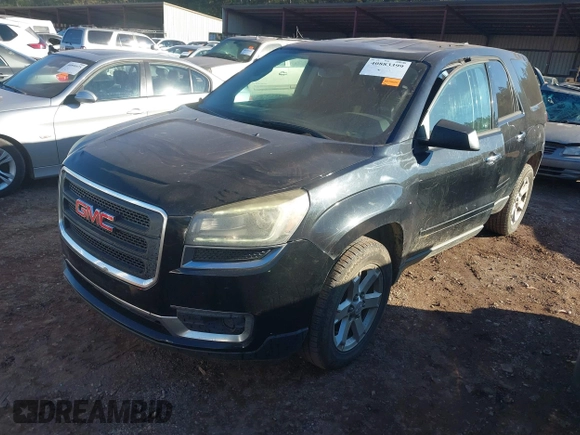 2016 GMC Acadia SLE with VIN 1GKKRPKD6GJ312372, listed as a IAAI auction lot 40883399 with 125,816 mi miles. Bid and sale history available at carsss.com. Image 17.