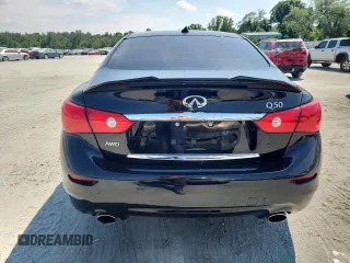 2017 Infiniti Q50 Premium с VIN JN1EV7AR1HM840938, выставлен на аукционе Copart как лот 64193265 с пробегом 62 172 миль миль и Списание • Salvage title. История ставок и продаж доступна на DreamBid. Изображение 6.