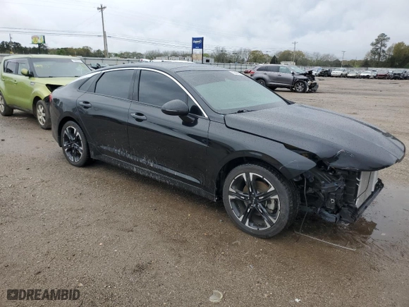 2022 Kia K5 GT-Line with VIN 5XXG64J21NG093945, listed as a Copart auction lot 49448215 with 55,794 mi miles and Non Repairable. Bid and sale history available at carsss.com. Image 4.