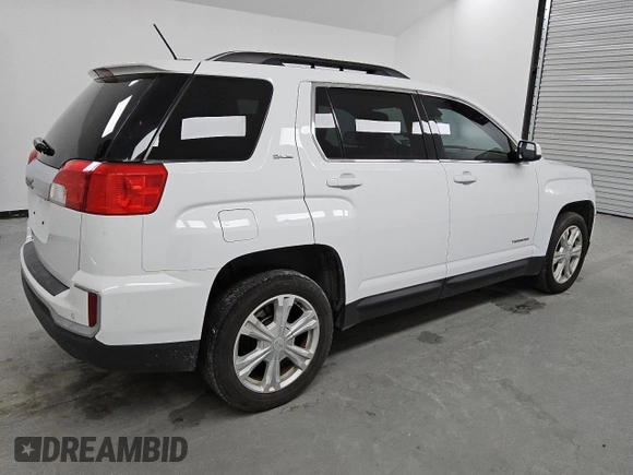 2016 GMC Terrain SLE with VIN 2GKALNEK8G6244777, listed as a Copart auction lot 50381845 with 127,822 mi miles and Clean Title. Bid and sale history available at carsss.com. Image 3.