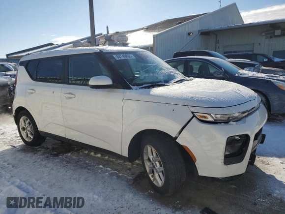 2022 Kia Soul LX with VIN KNDJ23AU9N7804782, listed as a Copart auction lot 88749865 with 24,719 mi miles and Salvage Title. Bid and sale history available at carsss.com. Image 4.
