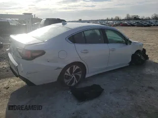 2021 Subaru Legacy with VIN 4S3BWAB61M3013780, listed as a Copart auction lot 51867945 with 92,214 mi miles and Non repairable. Bid and sale history available at DreamBid. Image 3.