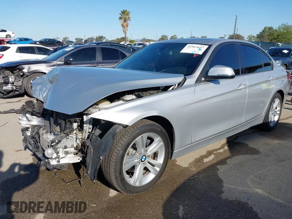2016 BMW 3 Series 328i with VIN WBA8E9G51GNT43467, listed as a IAAI auction lot 41963657 with 89,387 mi miles. Bid and sale history available at carsss.com. Image 18.