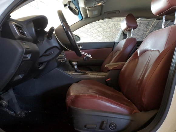 2017 Kia Optima LX 1.6T with VIN 5XXGT4L19HG168747, listed as a Copart auction lot 47684615 with 156,347 mi miles and Clean Title. Bid and sale history available at carsss.com. Image 7.