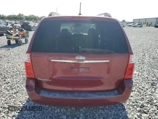2010 Kia Sedona LX with VIN KNDMG4C31A6337771, listed as a Copart auction lot 54542215 with 128,825 mi miles and Clean Title. Bid and sale history available at carsss.com. Image 6.