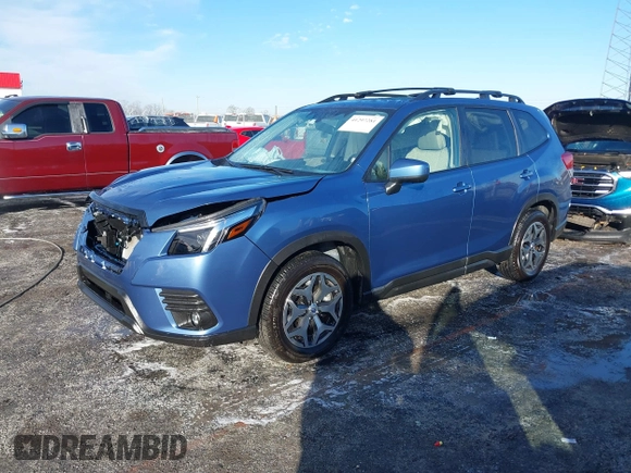 2024 Subaru Forester Premium with VIN JF2SKACC8RH516301, listed as a IAAI auction lot 41297281 with 10,340 mi miles. Bid and sale history available at carsss.com. Image 18.