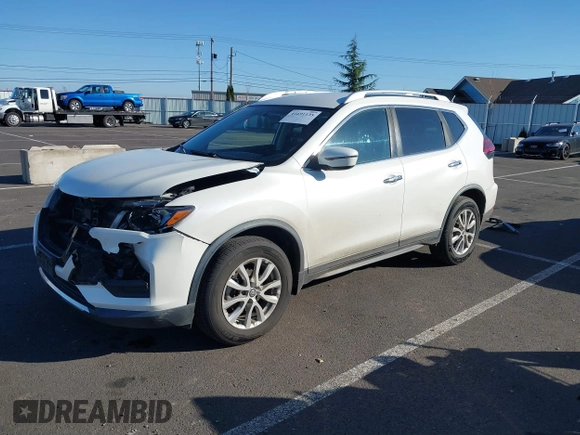 2018 Nissan Rogue SV with VIN KNMAT2MV8JP561410, listed as a IAAI auction lot 41691135 with 76,922 mi miles. Bid and sale history available at carsss.com. Image 18.
