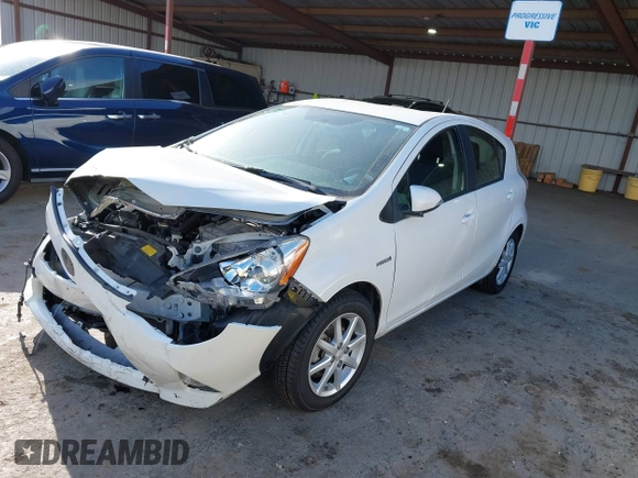 2012 Toyota Prius c One with VIN JTDKDTB38C1514005, listed as a IAAI auction lot 41903868 with 62,344 mi miles. Bid and sale history available at carsss.com. Image 18.