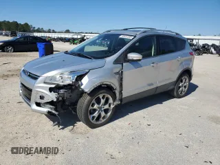 2014 Ford Escape Titanium with VIN 1FMCU0JX7EUE33971, listed as a Copart auction lot 45537205 with 94,733 mi miles and Salvage Title. Bid and sale history available at carsss.com. Image 1.
