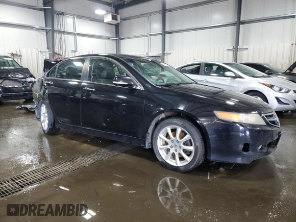 2008 Acura TSX with VIN JH4CL968X8C009691, listed as a Copart auction lot 54417155 with 270,806 mi miles and Salvage title. Bid and sale history available at DreamBid. Image 4.