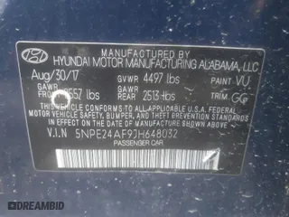 2018 Hyundai Sonata SE with VIN 5NPE24AF9JH648032, listed as a IAAI auction lot 41901662 with 35,649 mi miles. Bid and sale history available at carsss.com. Image 9.