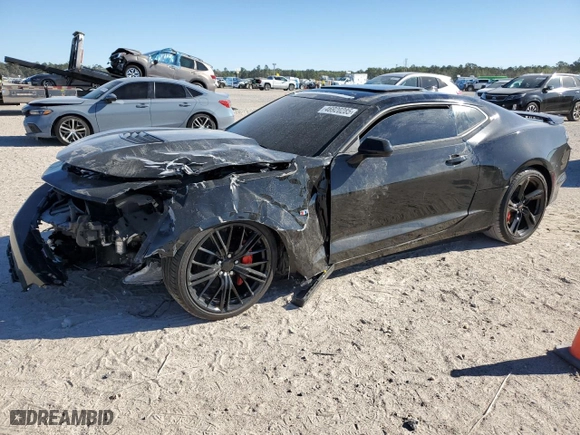 2022 Chevrolet Camaro 2SS with VIN 1G1FH1R77N0103733, listed as a Copart auction lot 46920285 with 19,403 mi miles and Salvage Title. Bid and sale history available at carsss.com. Image 1.