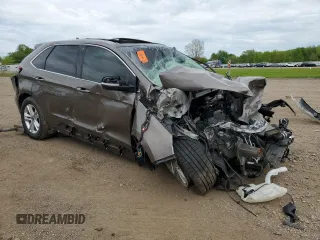 2019 Ford Edge SEL with VIN 2FMPK4J9XKBC64000, listed as a Copart auction lot 56678125 with Not provided miles and Salvage title. Bid and sale history available at DreamBid. Image 4.