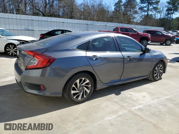 2016 Honda Civic Sedan EX with VIN 19XFC2F88GE050494, listed as a Copart auction lot 47212305 with 117,883 mi miles and Salvage Title. Bid and sale history available at carsss.com. Image 3.