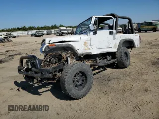 1995 Jeep Wrangler S with VIN 1J4FY19P0SP239299, listed as a Copart auction lot 62338803 with 113,870 mi miles and Non Repairable. Bid and sale history available at carsss.com. Image 1.