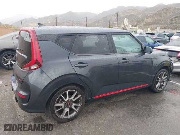 2021 Kia Soul GT-Line with VIN KNDJ63AU0M7791701, listed as a IAAI auction lot 41741468 with 54,715 mi miles and . Bid and sale history available at DreamBid. Image 14.