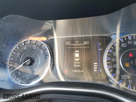 2015 Chrysler 200 Limited with VIN 1C3CCCAB0FN553236, listed as a Copart auction lot 43206245 with 138,533 mi miles and Salvage Title. Bid and sale history available at carsss.com. Image 9.