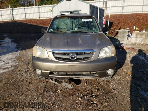 2002 Mazda Tribute LX with VIN 4F2CU08172KM40111, listed as a Copart auction lot 47141754 with 131,324 mi miles and Non Repairable. Bid and sale history available at carsss.com. Image 5.