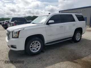 2015 GMC Yukon SLT z VIN 1GKS1BKC5FR274635, wystawiony jako Copart lot #57689625 z przebiegiem 176 402 mil mil oraz Czysty tytuł • Clean title. Historia ofert i sprzedaży dostępna na DreamBid. Obrazek 1.