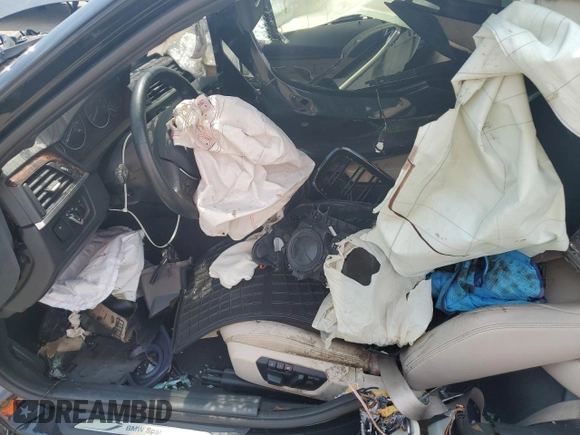 2015 BMW 3 Series 328i xDrive with VIN WBA3B5G53FNS11840, listed as a Copart auction lot 56533605 with Not provided miles and Salvage title. Bid and sale history available at DreamBid. Image 7.