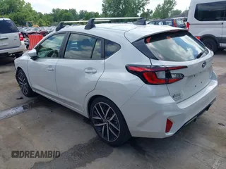 2024 Subaru Impreza Special Sports with VIN JF1GUAFC4R8310280, listed as a IAAI auction lot 42237402 with 3,770 mi miles and . Bid and sale history available at DreamBid. Image 3.