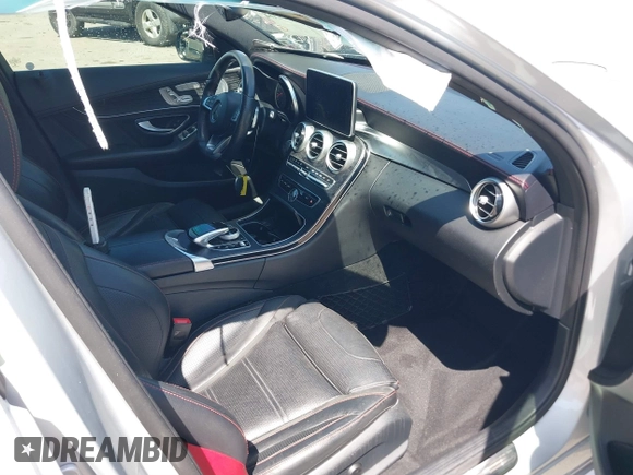 2017 Mercedes-Benz C 43 AMG with VIN 55SWF6EB4HU185817, listed as a IAAI auction lot 41821204 with 86,699 mi miles and . Bid and sale history available at DreamBid. Image 5.