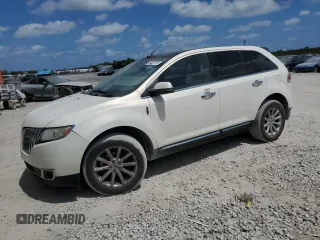 2012 Lincoln MKX with VIN 2LMDJ6JK4CBL00547, listed as a Copart auction lot 54607975 with 140,712 mi miles and Salvage Title. Bid and sale history available at carsss.com. Image 1.