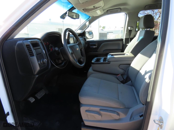 2018 Chevrolet Silverado 1500 Custom with VIN 1GCRCPECXJZ381377, listed as a Copart auction lot 50222475 with 64,834 mi miles and Salvage Title. Bid and sale history available at carsss.com. Image 9.