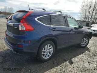 2016 Honda CR-V EX-L with VIN 2HKRM4H72GH648585, listed as a Copart auction lot 50649915 with 91,640 mi miles and Salvage Title. Bid and sale history available at carsss.com. Image 3.