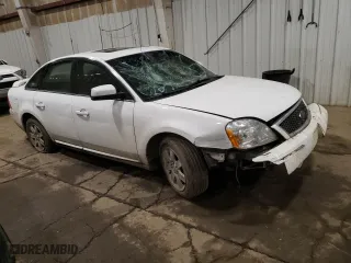 2006 Ford Five Hundred SEL with VIN 1FAHP27186G172646, listed as a Copart auction lot 73532814 with 0 mi miles and Salvage Title. Bid and sale history available at carsss.com. Image 4.