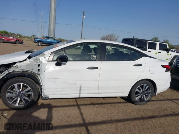 2024 Nissan Versa S with VIN 3N1CN8DV9RL841370, listed as a IAAI auction lot 41828544 with 13,963 mi miles. Bid and sale history available at carsss.com. Image 15.